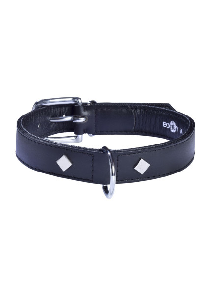 Collier "Tomy" noir de Bobby pour chien.