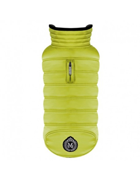 Doudoune pour chien imperméable "Mix Anis".