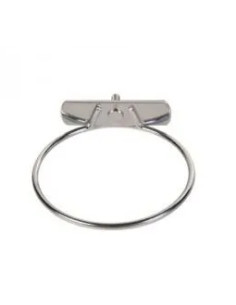 Mangeoire acier inoxydable avec support de Trixie.