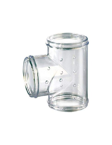 Tube pour rongeur T incolore RodyLounge de Zolux.