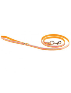 Laisse mousqueton carabine "Baïa orange" - Alter Ego