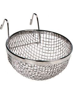 Couvoir pour les oiseaux qui s'accroche à la cage, métallique 9 cm de Flamingo.