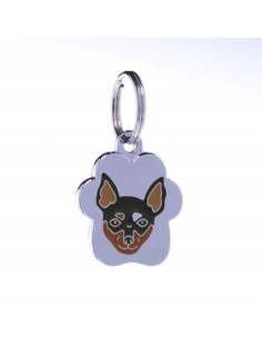 Une jolie médaille Cloud pour chien "Pinscher" de Petitamis.