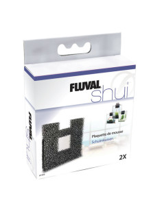Plaquettes de mousse Shui *2 de Fluval pour filtrer votre aquarium.