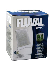 Sachet rechange charbon pour les aquarium Spec *3 de Fluval.
