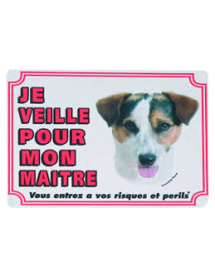 Panneau Terrier Jack Russel - Flamingo