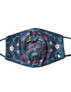 Masque de protection Tattoo  SKL Noir de Podevache.