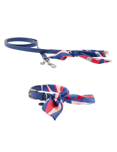 Collier et laisse pour chien "Carmen" de Ferribiella. 

Taille 1 (13 cm).