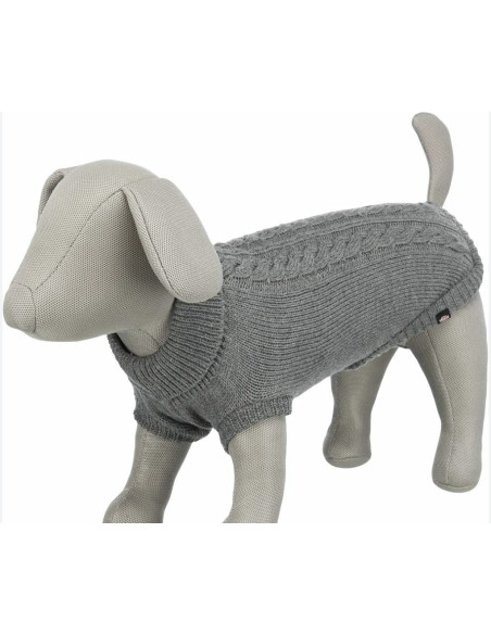 Pull pour chien "Kenton" de Trixie. 

Tailles 24 cm.  

Coloris : Gris.