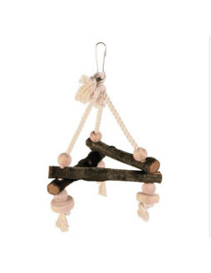 Jeu pour oiseau, balance sur corde de Trixie.