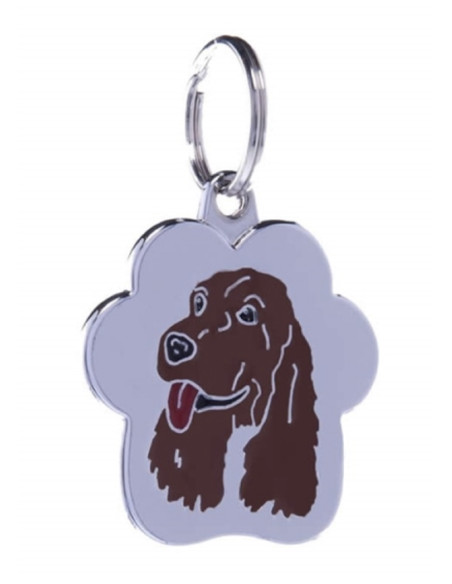 Médaille cocker marron de petitamis