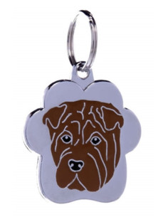 Médaille Rainbow "Shar Pei Sandy" de petitamis