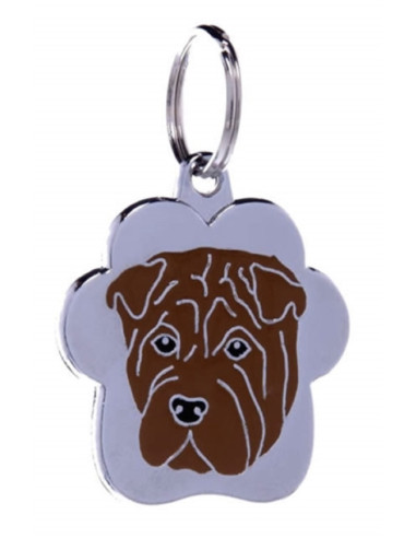 Médaille Rainbow "Shar Pei Sandy" de petitamis