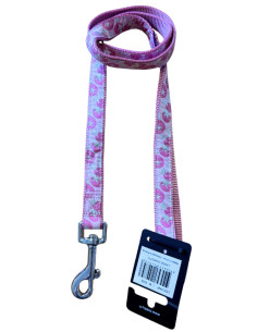 Laisse confetti rose de bobby