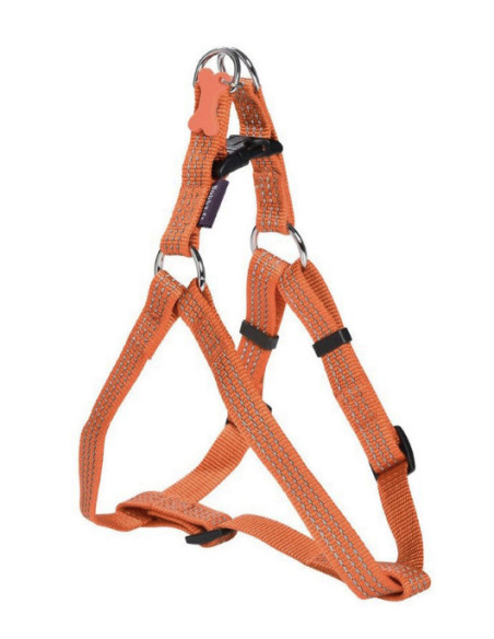 Harnais baudrier "Safe" orange en Nylon - Bobby