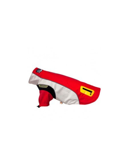 Manteau long pour la pluie pas cher rouge - Manteau "Touchdog"