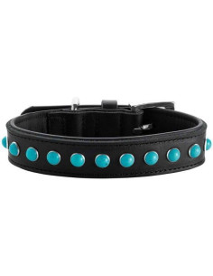 Collier pour chien noir et bleu B Modica de Hunter.