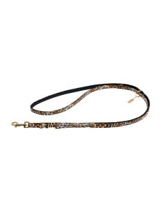 Laisse pour chien "Art Buffalo Dover" Léopard de Glööker.