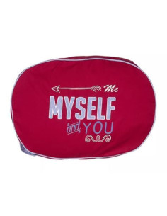 Grand coussin pour chat MySelf rouge de Bobby.