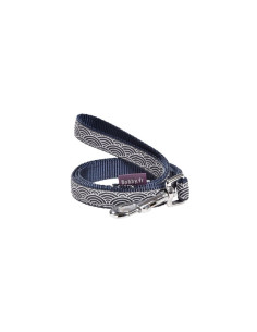 Laisse pour chien "Bonjour" grise de Bobby.
