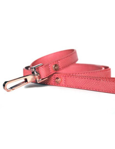 Laisse pour chien "Naja Pink" de Milk & Pepper.