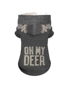 Hoody pour chien noir