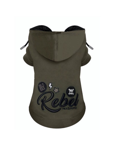 Sweat pour chien Hoody "Fugazi" de Milk&Pepper