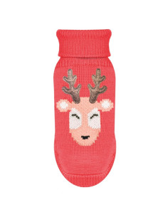 Pull pour chien orange Santa de Milk & Pepper.