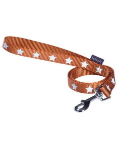 Laisse pour chien 3 points "Midnight" orange de Bobby.